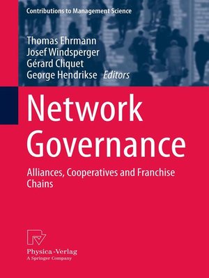 cover image of Network Governance